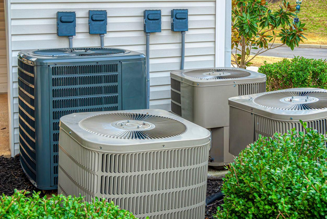 Air conditioner condenser units