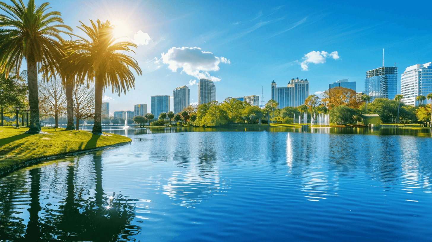 Skyline of Orlando, Florida