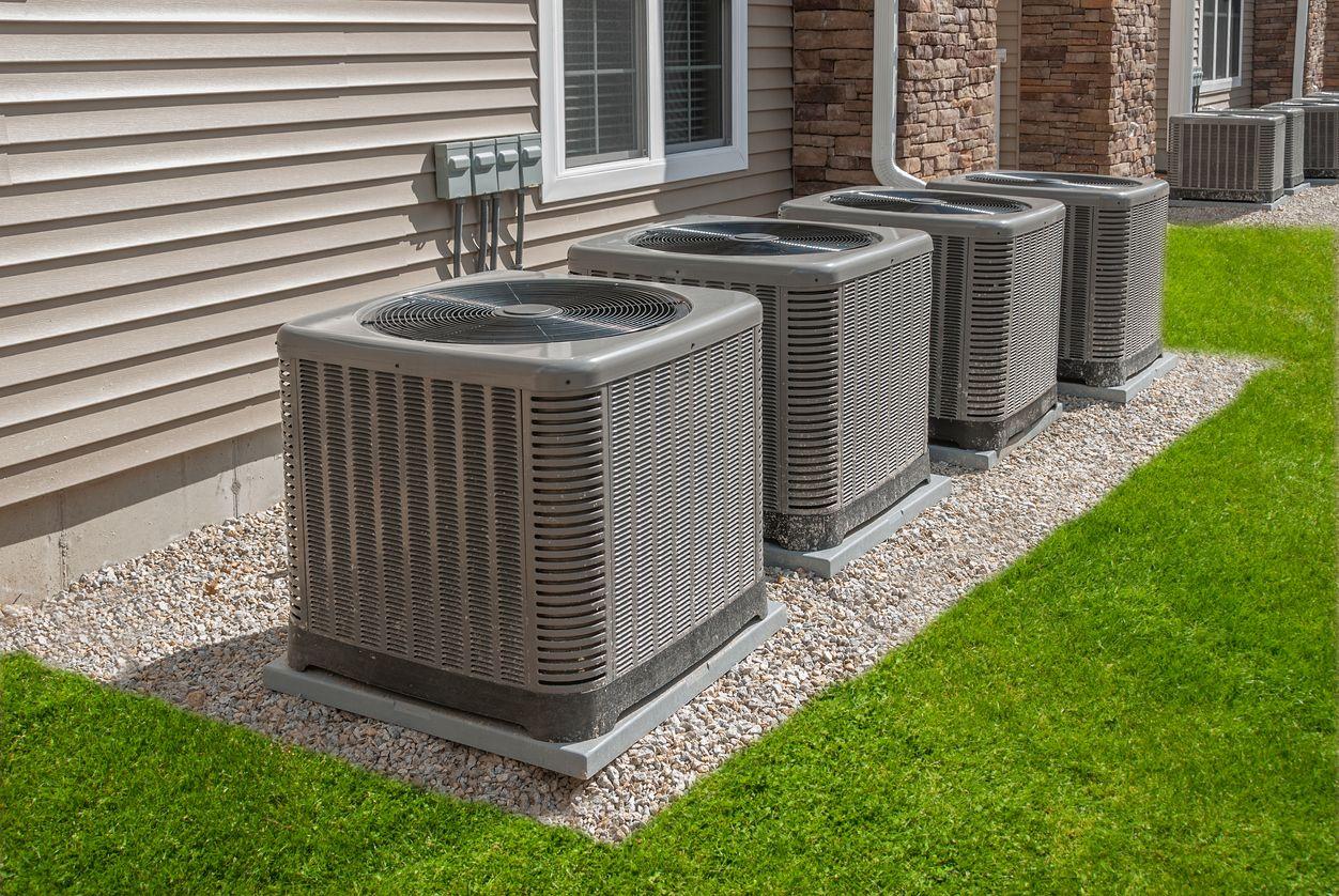Air conditioner condenser units