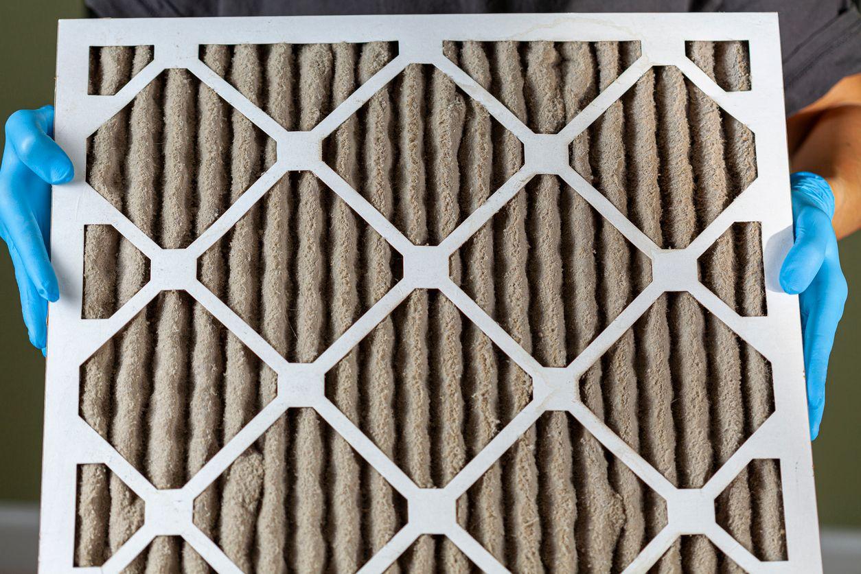 Dirty air filter