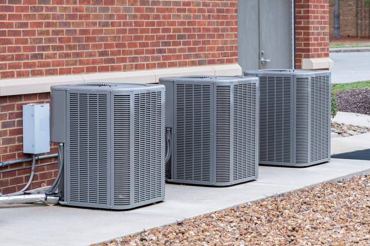 Air conditioner condenser units
