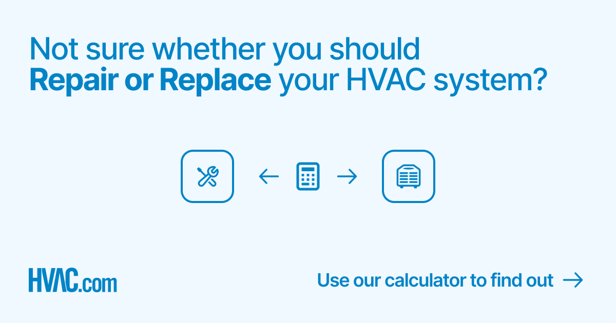Should I repair or replace my HVAC system?