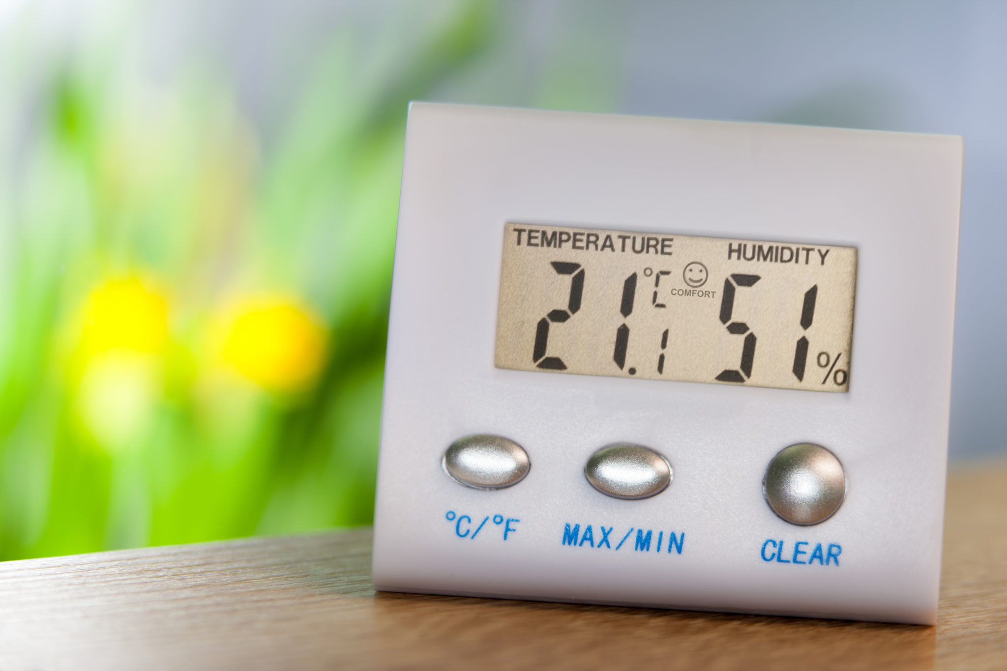 Outdoor Temperature And Indoor Humidity Chart