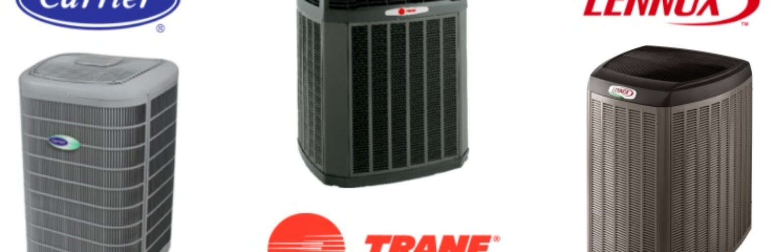 carrier lennox and trane air conditioners with logo