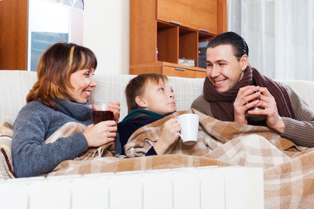 cold family heat pump defrost