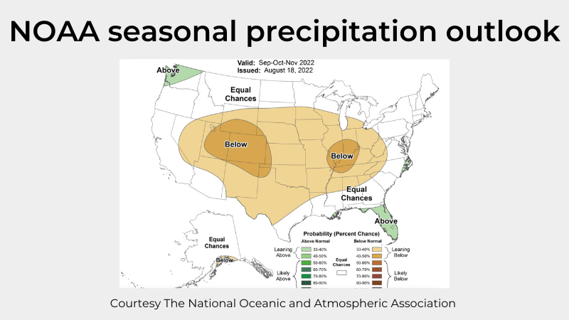 la nina rain outlook