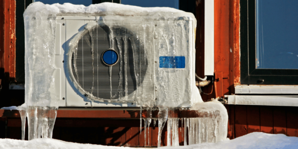 hvac in winter storm